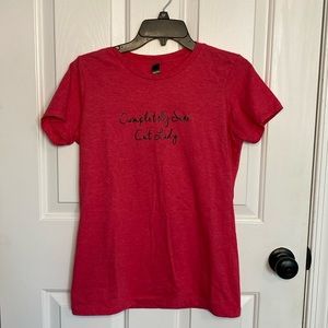 NWOT Completely Sane Cat Lady T-Shirt